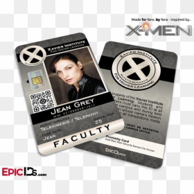 Xavier Institute For Higher Learning "x-men - Jean Grey Id Card, HD Png Download - jean grey png