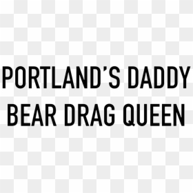 Daddy Bear Drag Queen 2 - Black Dragon, HD Png Download - drag queen png