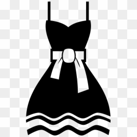 Dress Emoji Black And White Clipart , Png Download - Dress Emoji White Png, Transparent Png - dress emoji png