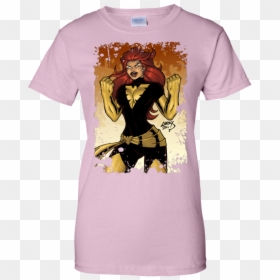 Dark Phoenix Jean Grey Shirt Xmen Apocalypse Saga Animated - T-shirt, HD Png Download - jean grey png