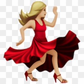 #emoji #emojis #emojiiphone #iphoneemoji #iphone #емодзи - Iphone Salsa Dancer Emoji, HD Png Download - dress emoji png