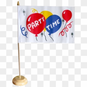 Party Time Table Flag - Party Time, HD Png Download - party time png