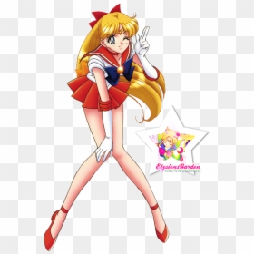 Sailor Moon Render, HD Png Download - sailor venus png