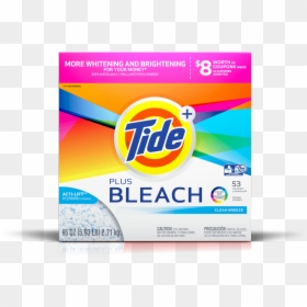 Tide Plus Bleach Powder - Tide Detergent, HD Png Download - bleach logo png