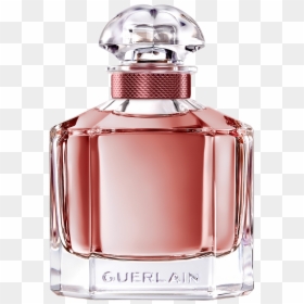 Mon Guerlain Intense Eau De Parfum, HD Png Download - perfume bottle png