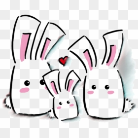 Easter Transparent Clipart - 5 Little Bunnies Clipart, HD Png Download - bunny clipart png