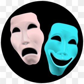 Comedy Face, HD Png Download - comedy tragedy masks png