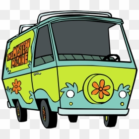 The Mystery Machine - Scooby Doo Van Mystery Machine, HD Png Download - mystery person png
