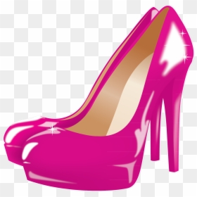 Pink High Heels Png, Transparent Png - dress emoji png