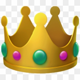 Transparent Background Crown Emoji Png, Png Download - monkey emoji with flower crown png