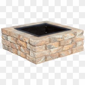 Paver Fire Pit Square, HD Png Download - firepit png