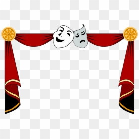 Illustration Of A Masks - Musical Theater Clip Art, HD Png Download - comedy tragedy masks png