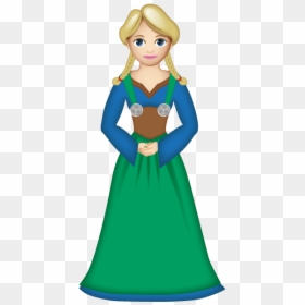 Cartoon, HD Png Download - dress emoji png