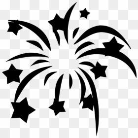 Firework Icon July 4th Clipart , Png Download - Chinese New Year Fireworks Clipart, Transparent Png - fireworks vector png