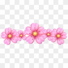 Artificial Flower, HD Png Download - monkey emoji with flower crown png