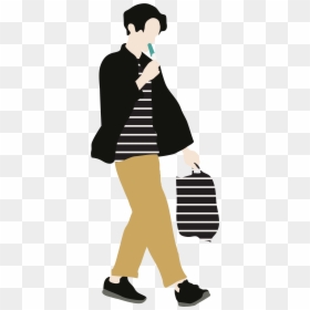 Vector People For Architecture, HD Png Download - cartoon people png