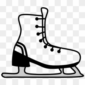 Ice Skates, Black Stripe - Transparent Background Skate Transparent Ice Skates, HD Png Download - black stripe png