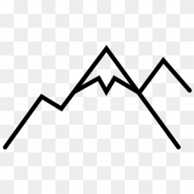 Mystery Mountain - Line Art, HD Png Download - mystery person png