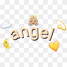 Angel Emoji Crown Png, Transparent Png - monkey emoji with flower crown png