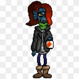 Cartoon, HD Png Download - undertale undyne png