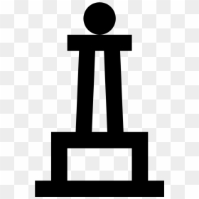 Monument Symbol, HD Png Download - black building icon png