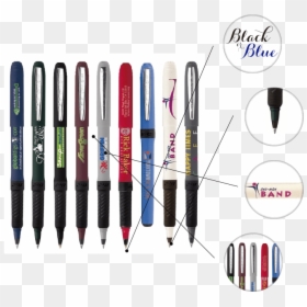 Black Or Blue Ink - Bic Grip Roller, HD Png Download - bic pen png