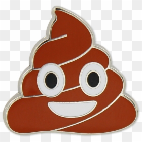 Emoji Poo Enamel Pin - Cartoon, HD Png Download - bomb emoji png