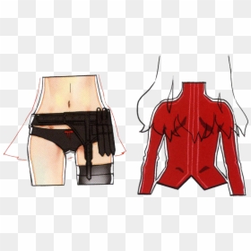 Lingerie, HD Png Download - rin tohsaka png