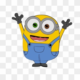 Minion Bob Clipart Cool Cliparts Stock Vector And Transparent - Minion Drawing Clipart, HD Png Download - minion birthday png