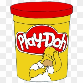 #play-doh #simpsons #homerosimpsons - Playdoh Clipart, HD Png Download - play doh logo png