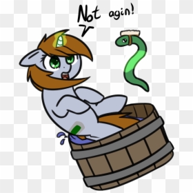 Drawn Noodle Floppy - Mlp Cum Littlepip, HD Png Download - pool noodle png