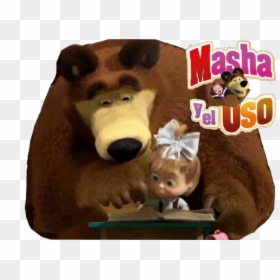 Masha And The Bear, HD Png Download - masha y el oso png