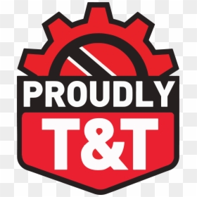 Proudly T&t Logo, HD Png Download - trinidad flag png