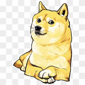 Transparent Doge Clipart - Shiba Inu Cartoon Png, Png Download - doge png transparent