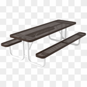 Picnic Table, HD Png Download - perforated metal png