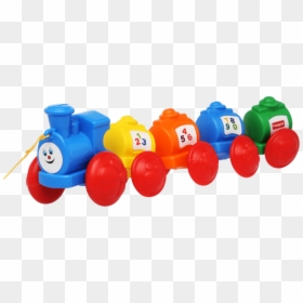 Unisex Wibbly Wobbly Toy Train - Push & Pull Toy, HD Png Download - toy train png