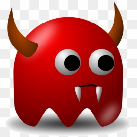 Devil Clip Art, HD Png Download - pac man ghost png