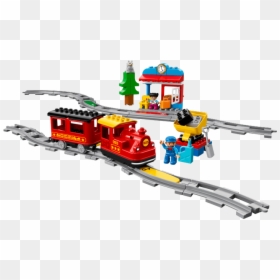 Lego Duplo Steam Train, HD Png Download - toy train png