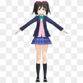 Nico By Rondline - Umi Sonoda Mmd Model, HD Png Download - love live nico png