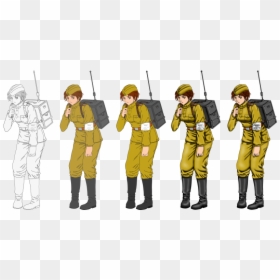 Soldier Military Clipart Ww Russian Empire Anime Transparent - Russian Empire Anime, HD Png Download - soldier helmet png