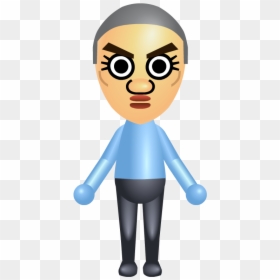 Wii Sports Png - Cartoon Person Full Body, Transparent Png - mii png