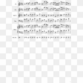 Dogsong Undertale Flute Sheet Music, HD Png Download - undertale dog png