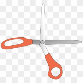 Scissor Letter "l - L Scissors Clip Art, HD Png Download - scissors vector png
