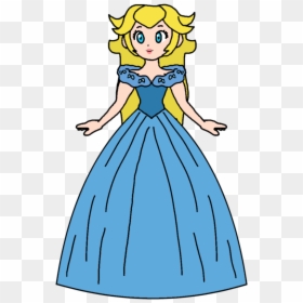 Transparent Dress Clipart Free - Peach Base Katlime Deviantart, HD Png Download - princess bubblegum png