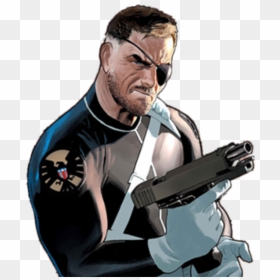No Caption Provided - Hired Assassins, HD Png Download - nick fury png
