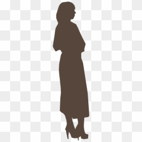 Chemistry Memes, HD Png Download - woman standing silhouette png