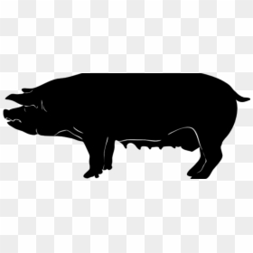Transparent Barn Silhouette Png - Pig Silhouette, Png Download - barn silhouette png