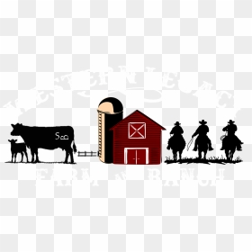 Agriculture Farming Free Collection Download And Funny - Horse Ranch Png, Transparent Png - barn silhouette png