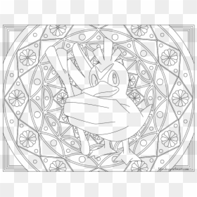 Farfetch"d Pokemon Coloring Page Pokemon Coloring - Cubone Coloring Pages, HD Png Download - machoke png
