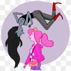 I Felt Compelled To Doodle Princess Bubblegum And Marceline - Cartoon, HD Png Download - princess bubblegum png